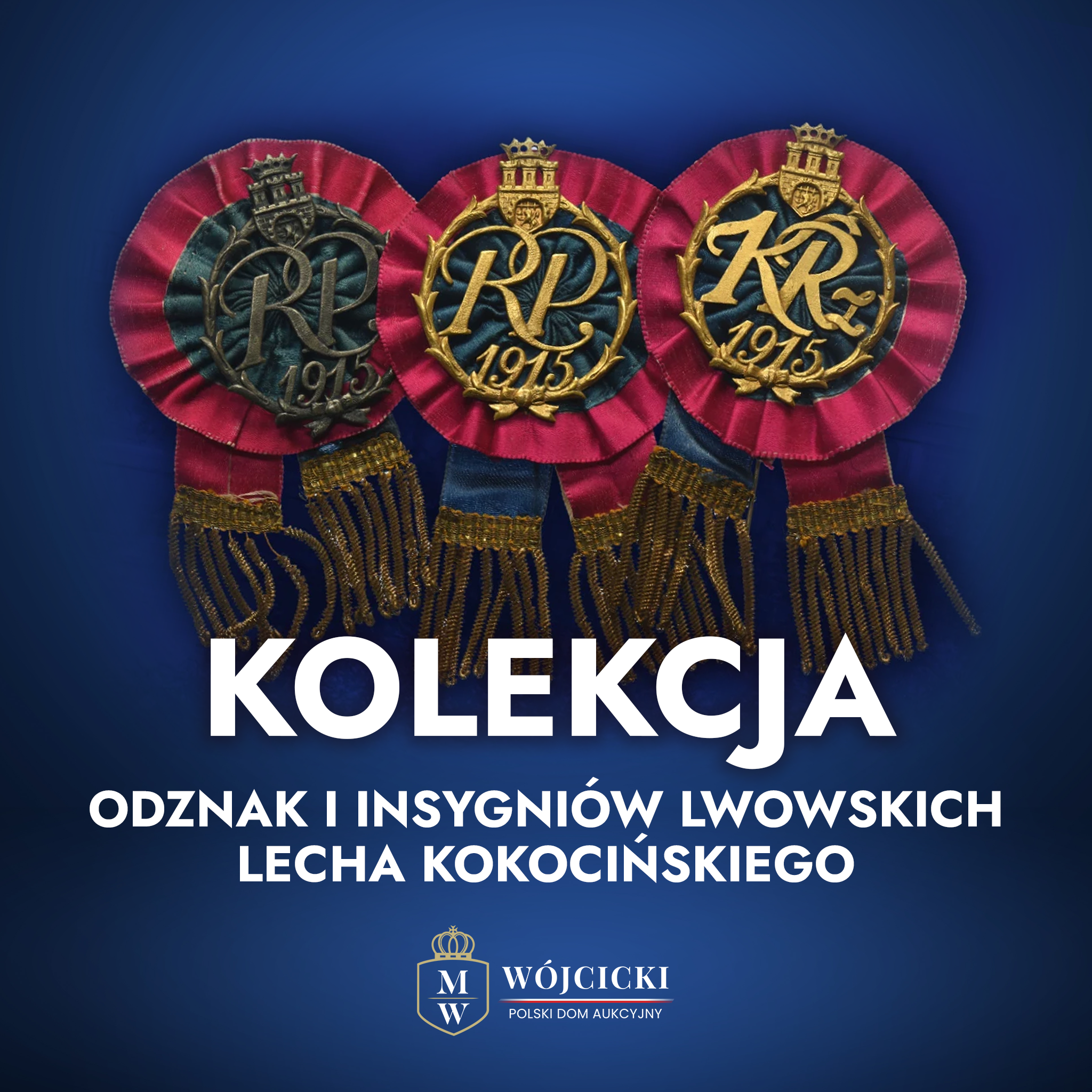 Lwów badges and insignia from the Lech Kokociński Collection