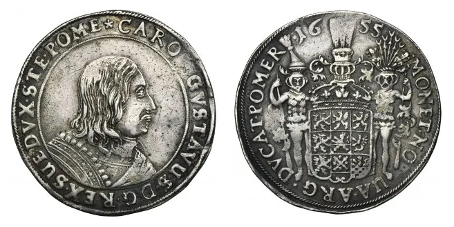 Karol X Gustaw, talar Szczecin 1655 – WÓJCICKI